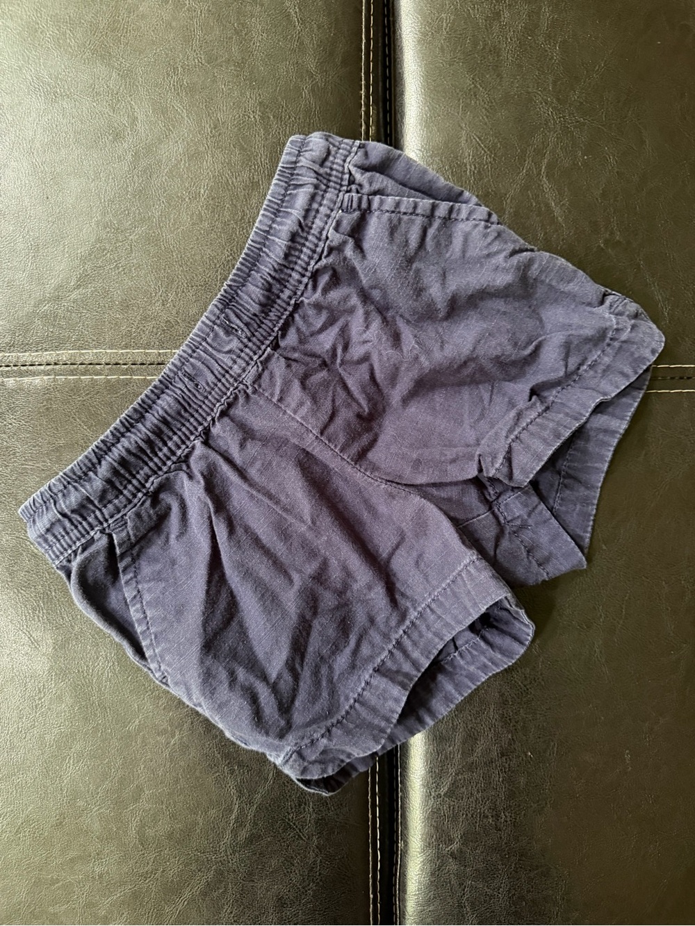 Jumping Beans - Girl’s Navy Elastic-Waist Kids Casual Shorts